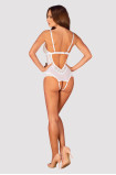 Body crotchless Heavenlly Obsessive White | Intimitis.ro