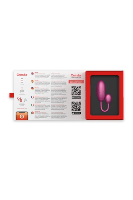 Denver Vibrating Egg Pink 7 X 2.7 Cm Free App - Oninder  D-234751 | Intimitis.ro