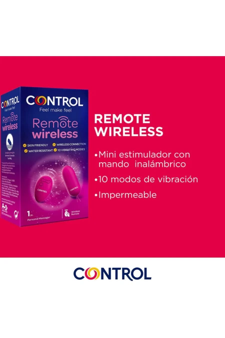 Personal Massager Wireless Remote Control - Control  D-235734 | Intimitis.ro