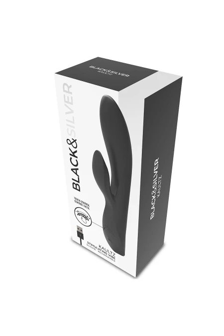 Kaultz Touch Control Vibrator - Black&Silver  D-221313 | Intimitis.ro