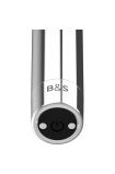 Kailan 2 Silver Vibrating Magnetic Bullet - Black&Silver  D-223178 | Intimitis.ro
