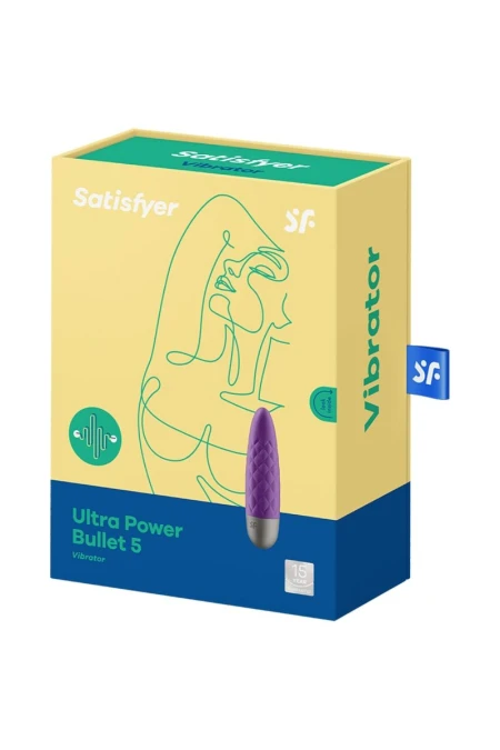 SATISFYER ULTRA POWER BULLET 5 - VIOLETT D-229782 | Intimitis.ro