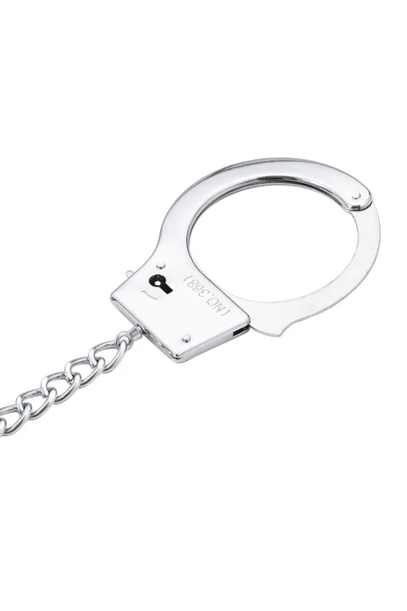 Handcuffs With Metal And Plug - Ohmama Fetish  D-230089 | Intimitis.ro