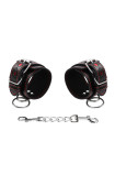 Heart Inlaid Handcuffs - Ohmama Fetish  D-230104 | Intimitis.ro