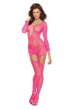 Garter Dress DR0097 Dreamgirl Hot Pink