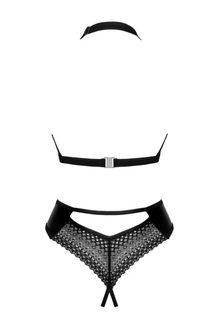Body crotchless Norides Obsessive Black | Intimitis.ro