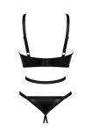 Body crotchless Armares Obsessive Black | Intimitis.ro