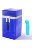 B SWISH - BCUTE CURVE INFINITE CLASSIC LIMITED EDITION SILICONE RECHARGEABLE VIBRATOR ELECTRIC BLUE D-236027