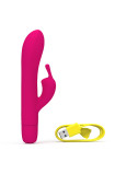 B SWISH - BWILD BUNNY INFINITE CLASSIC SILICONE RECHARGEABLE VIBRATOR SUNSET PINK D-236028