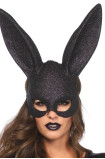 Masca Rabbit Glamour Leg Avenue Black