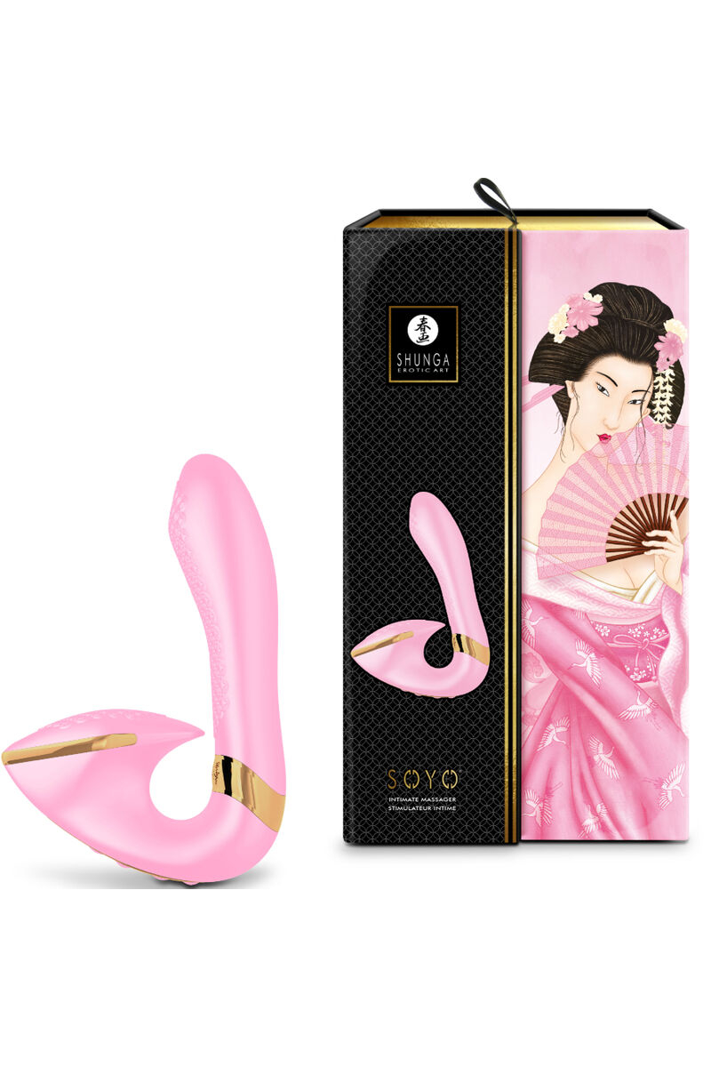 Soyo Intimate Massager Pink - Shunga  D-237790 | Intimitis.ro