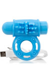 Ring Vibratowow Rechargeable Blue - Screaming O  D-212497