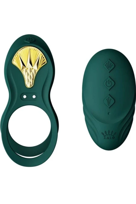 Bayek Vibrating Couples Ring Green - Zalo  D-234649 | Intimitis.ro