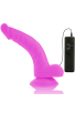 Flexible Vibrating Dildo 21.5 Cm - Purple - Diversia  D-231119