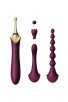 Bess 2 Clitoral Massager Purple - Zalo  D-234653 | Intimitis.ro