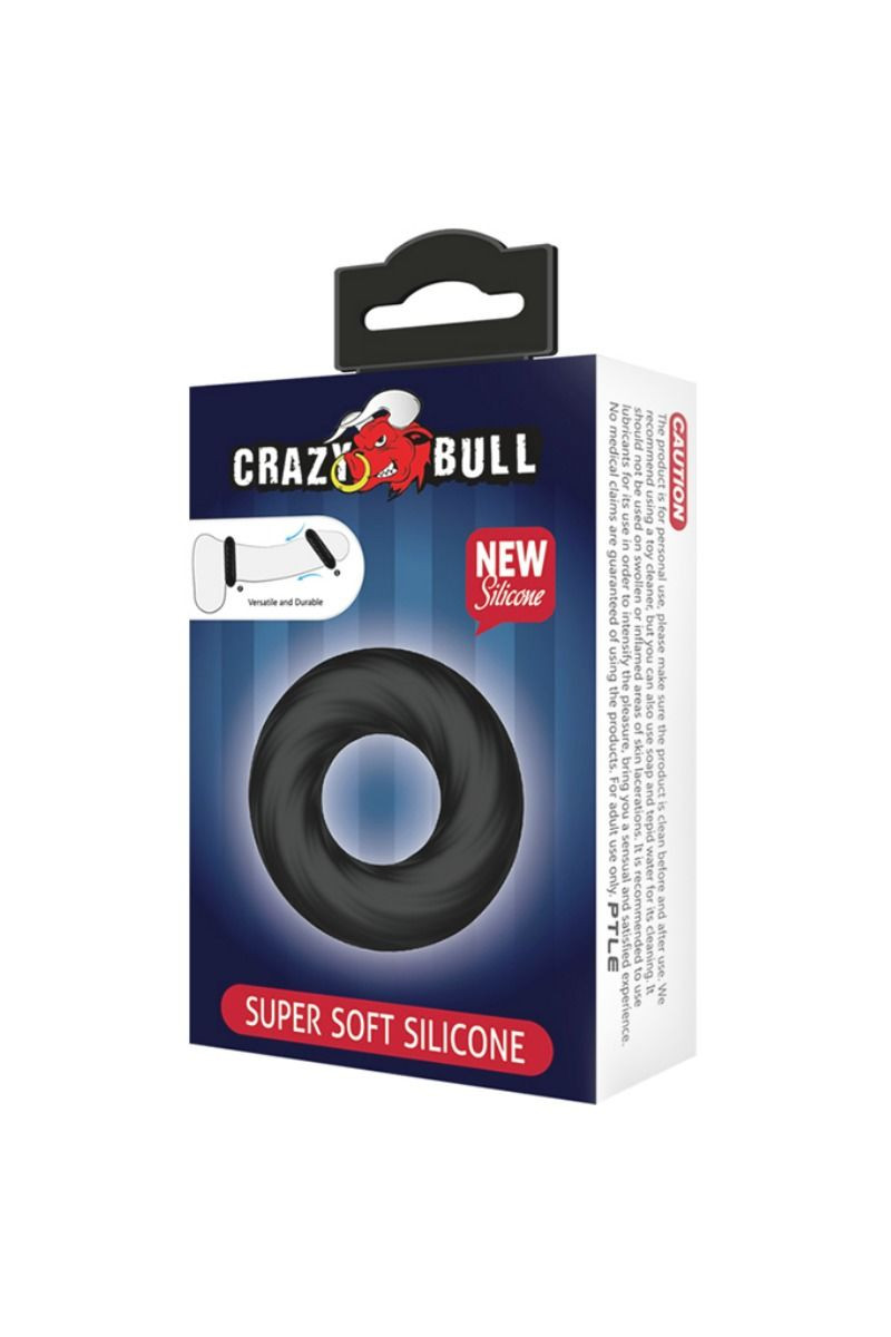 CRAZY BULL - SUPER SOFT SILICONE RING D-218744 | Intimitis.ro