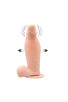 BAILE - REALISTIC VIBRATING AND INFLATABLE DILDO D-219111 | Intimitis.ro