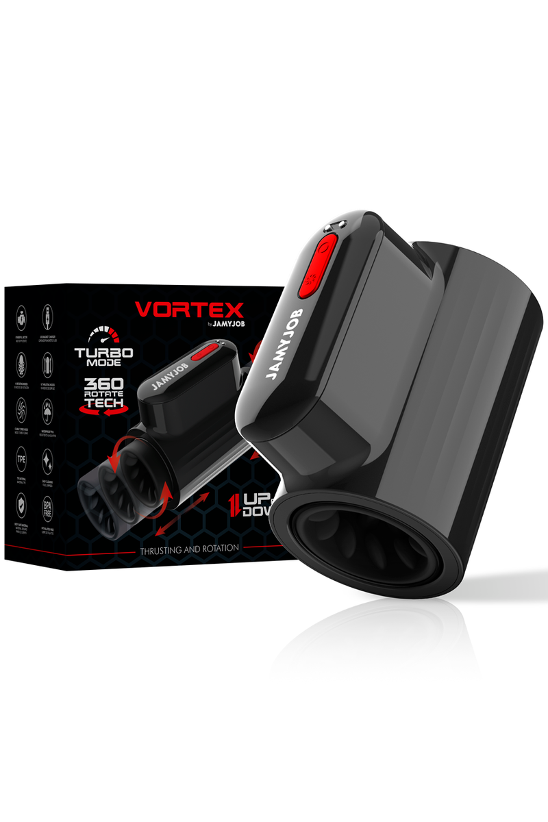 Vortex Thrusting And 360 Rotate Tech Turbo Mode Masturbator - Jamyjob  D-236664 | Intimitis.ro