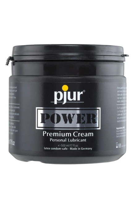 Power Premium Cream Personal Lubricant 500 Ml - Pjur  D-201642 | Intimitis.ro
