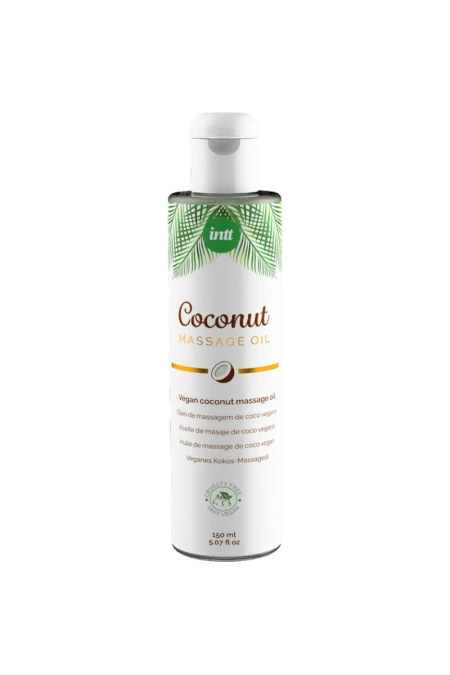 INTT - SWEET VEGAN MASSAGE OIL WITH RELAXING COCONUT FLAVORED D-234932 | Intimitis.ro