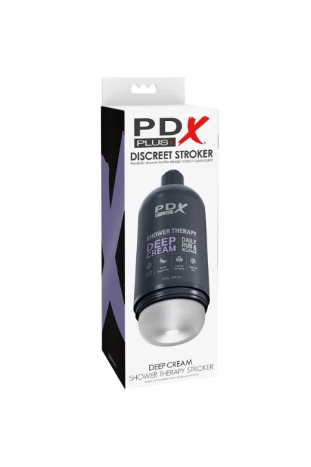 PDX PLUS - STROKER DISCREET DESIGN SHAMPOO BOTTLE DEEP CREAM D-236615 | Intimitis.ro