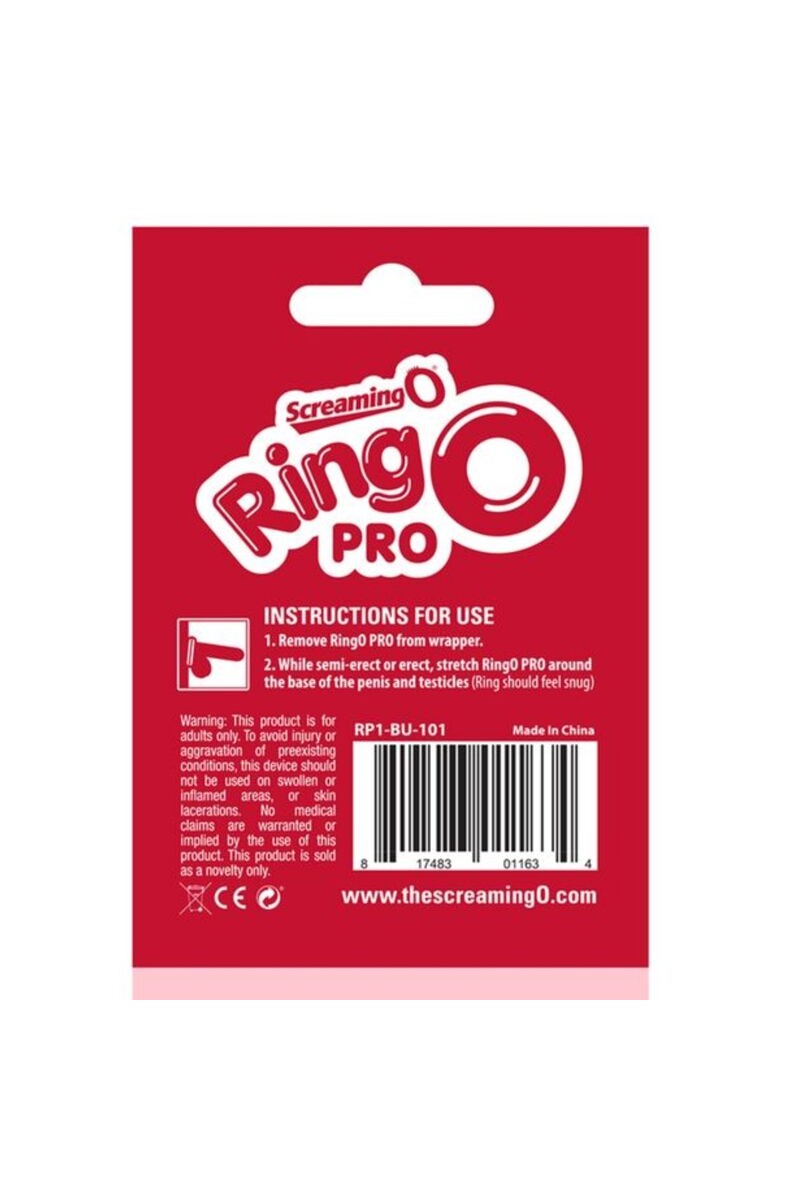 SCREAMING O - RINGO PRO XL RED D-236903 | Intimitis.ro