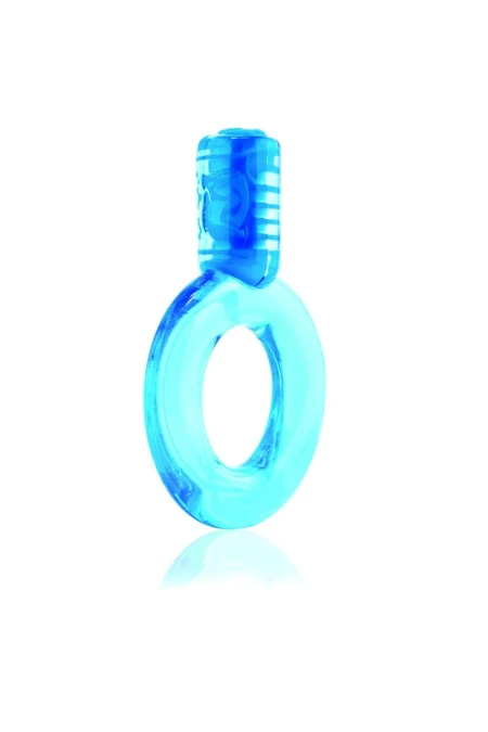 Go Blue Vibrating Ring - Screaming O  D-236907 | Intimitis.ro