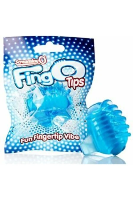 Fingo Tips Fingering Blue - Screaming O  D-236911 | Intimitis.ro