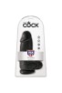 Chubby Realistic Penis 23 Cm Black - King Cock  D-236497