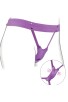 Butterfly Harness, Vibrating Rechargeable & Remote Control Purple - Fantasy For Her  D-236649 | Intimitis.ro