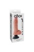 20.3 Cm Vibrating Cock With Balls Flesh - King Cock  Pd5407-21