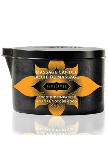 Coconut And Pineapple Massage Candle 170Gr - Kamasutra  D-210619 | Intimitis.ro