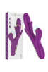 Ateneo Rechargeable Multifunction Vibrator 7 Vibrations With Swinging Motion And Sucking Purple - Intense  D-236482
