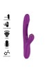 Ateneo Rechargeable Multifunction Vibrator 7 Vibrations With Swinging Motion And Sucking Purple - Intense  D-236482 | Intimitis.ro