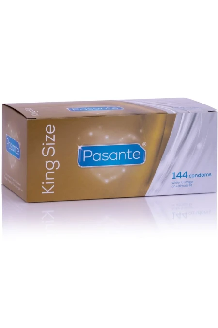 PASANTE - CONDOMS KING SIZE BOX 144 UNITS D-228841 | Intimitis.ro