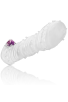Textured Penis Sheath With Wide Tip Vibrating Bullet - Ohmama  D-229813