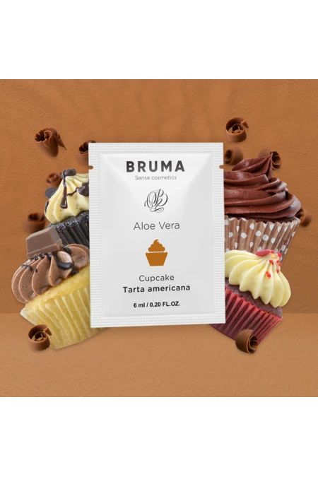 Aloe Vera Sliding Gel Cupcake Flavor 6 Ml - Bruma  D-236046 | Intimitis.ro