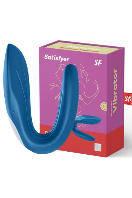 SATISFYER - PARTNER TOY WHALE VIBRATOR STIMULATING BOTH PARTNERS 2020 EDITION D-212632 | Intimitis.ro