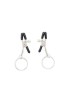 OHMAMA FETISH - NIPPLE CLAMPS WITH RINGS D-229907 | Intimitis.ro