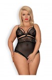 Body opencrotch Obsessive 838-TED-1 Size Plus | Intimitis.ro