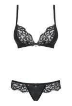 Obsessive Laluna 2 pcs set black