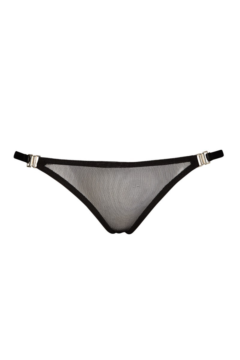 schwarzer String F119S von Noir Handmade ImMoral Kollektion schwarzer String F119S von Noir Handmade ImMoral Kollektion