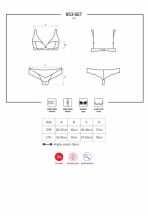 Set sexy Obsessive 853-SET-2 White
