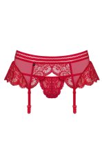OB 853-GAR-3 garter belt & thong red