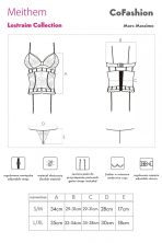 Corset sexy Meithem CoFashion Black