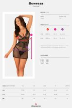 Chemise Bowessa Obsessive Black