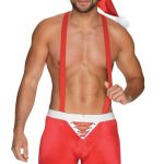 Boxeri si Caciulita Mr Claus X-Mas Obsessive Red