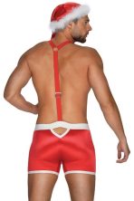 Boxeri si Caciulita Mr Claus X-Mas Obsessive Red