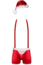 Boxeri si Caciulita Mr Claus X-Mas Obsessive Red