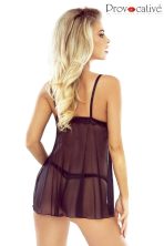Babydoll Tassel de Reve PR1698 Provocative Black/Green
